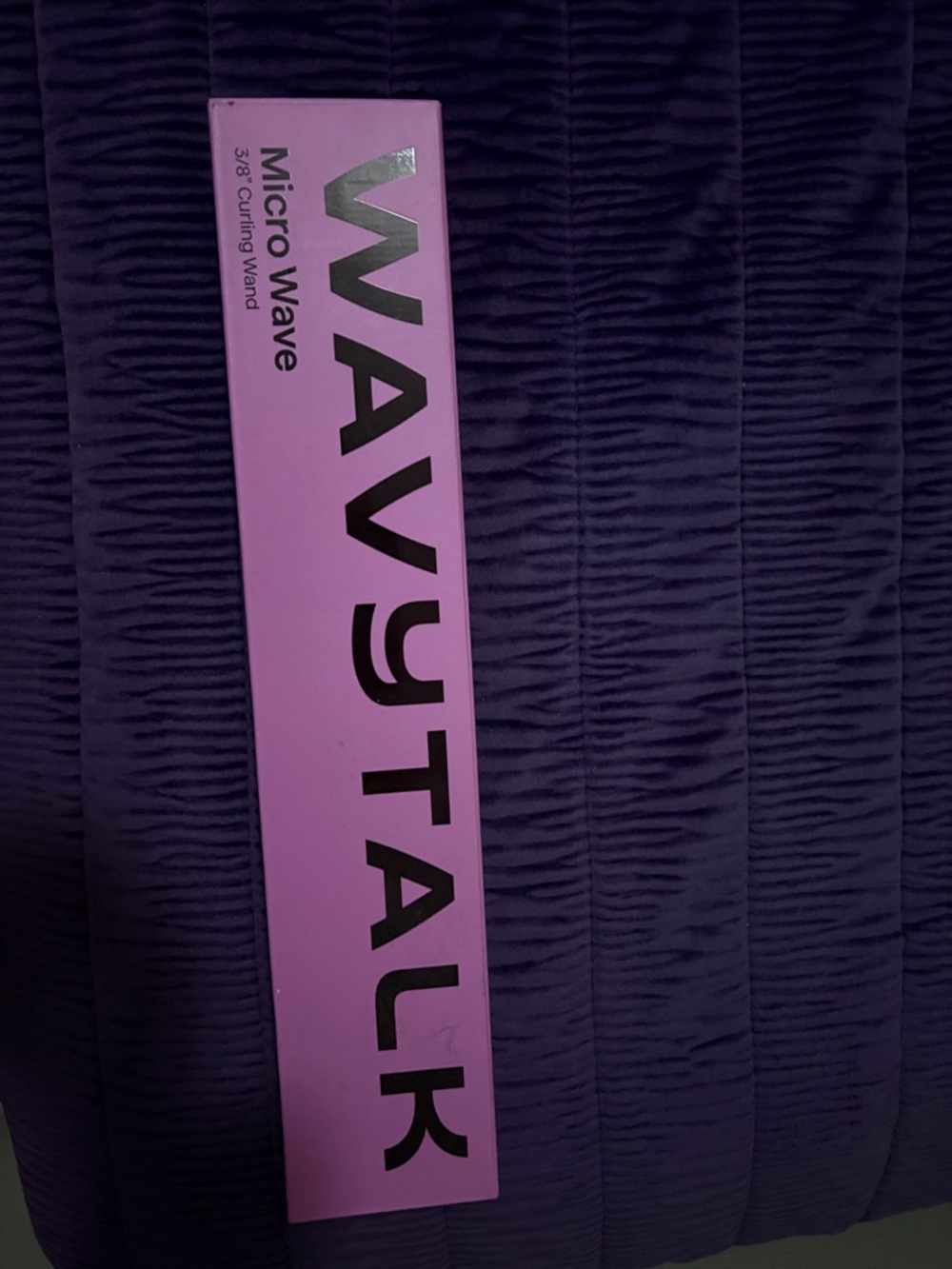 Micro Wave 3/8" Curling Wand - Pink